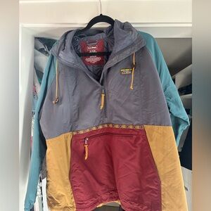 LL BEAN 2XL plus padded anorak jacket